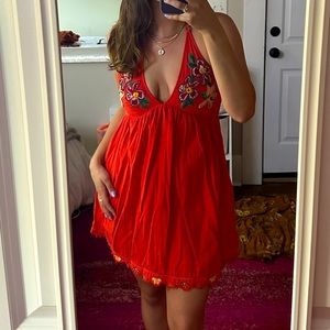 Free People Tropical Sun Dress